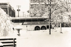 Bus coming into the Square 1970