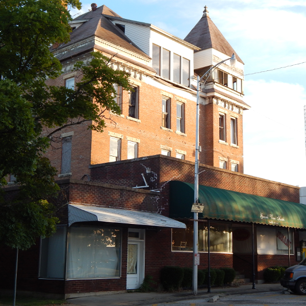 Berryville Square, in Berryville, Arkansas Histoic Town Square